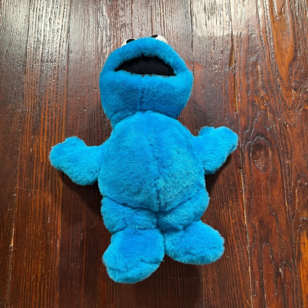 Vintage 1997 Tyco Sesame Street Tickle Me Cookie Monster Plush WORKS